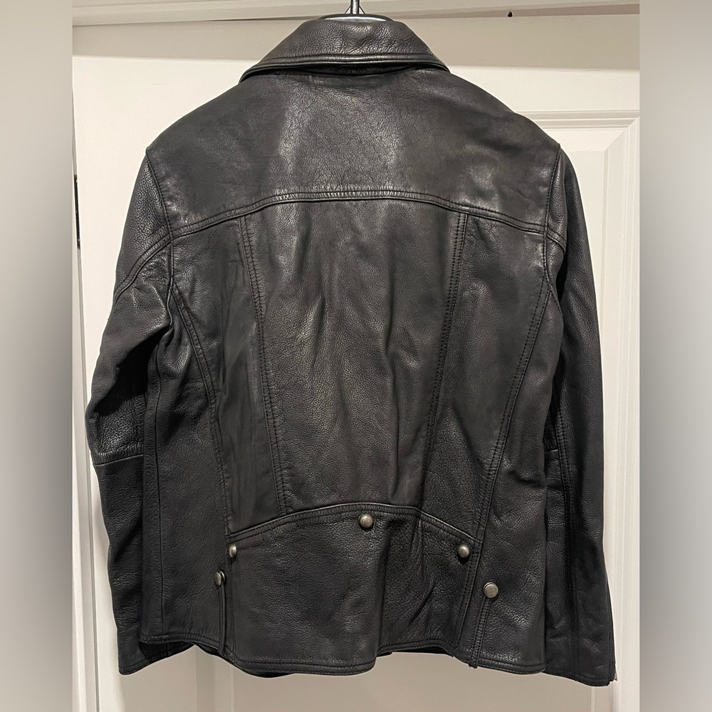 We The Free Jealousy Black Leather Jacket - Picture 5 of 16